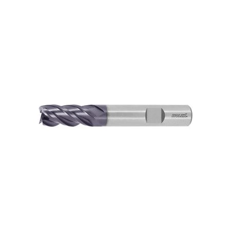 Holex HSS-Co8 Square End Mill, 16 mm Dia, TiAlN Coated 191590 16